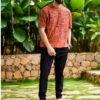 Men Graphic Printed Drop-Shoulder Sleeves Oversized Pure Cotton T-shirt