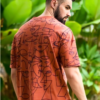 Men Graphic Printed Drop-Shoulder Sleeves Oversized Pure Cotton T-shirt
