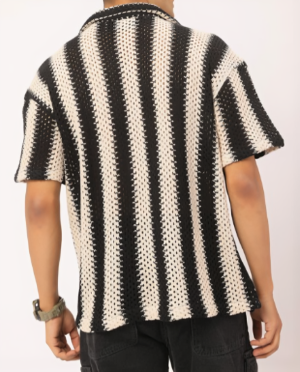 Streetstyle Knit Relaxed Shirt