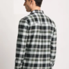 Men Checked Slim Fit Button-Down Collar Casual Shirt