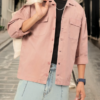 Flap-Pocketed Twill Shirt