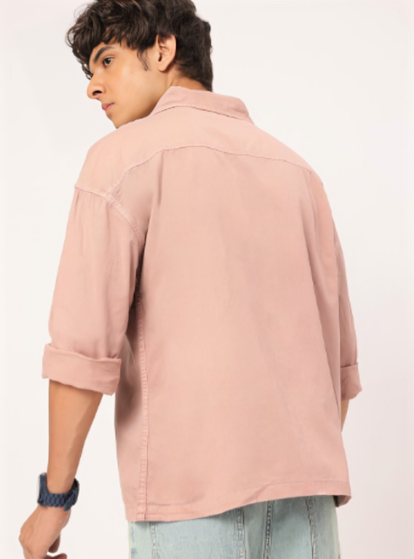 Flap-Pocketed Twill Shirt